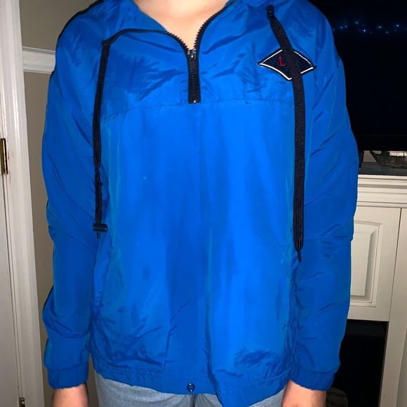Blue wind breaker - Picture 1 of 2